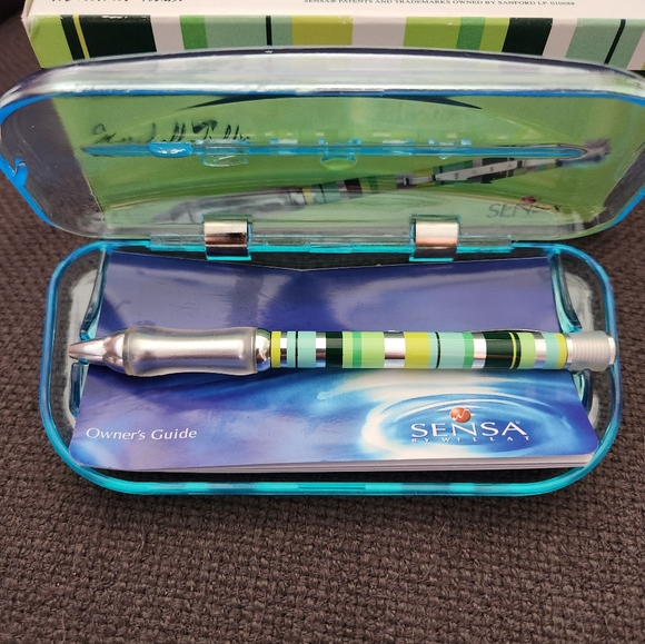 Marshall Field's Sensa Striped Pen in Case Limited Edition